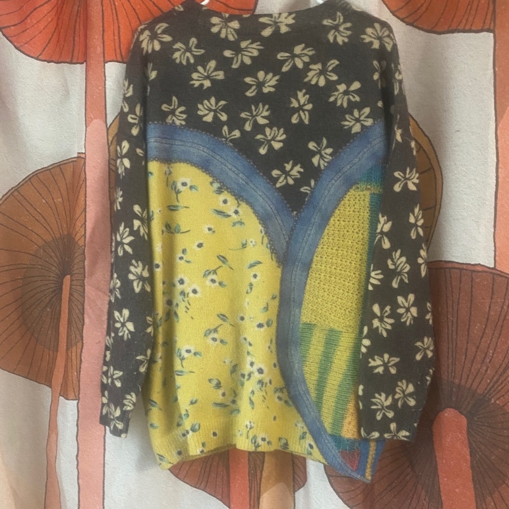 Floral Multi Patterned Cardigan - image 7